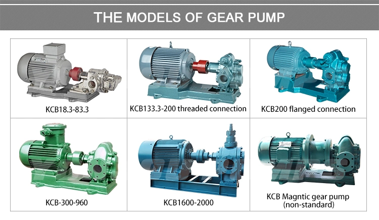 10%off KCB Horizontal or Vertical Stainless Steel Cast Iron External Gear Pump Rotary Rotor Lube Oil Transfer Gear Pump
