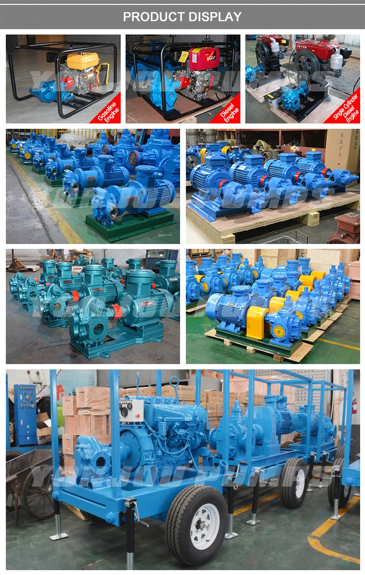 10%off KCB Horizontal or Vertical Stainless Steel Cast Iron External Gear Pump Rotary Rotor Lube Oil Transfer Gear Pump