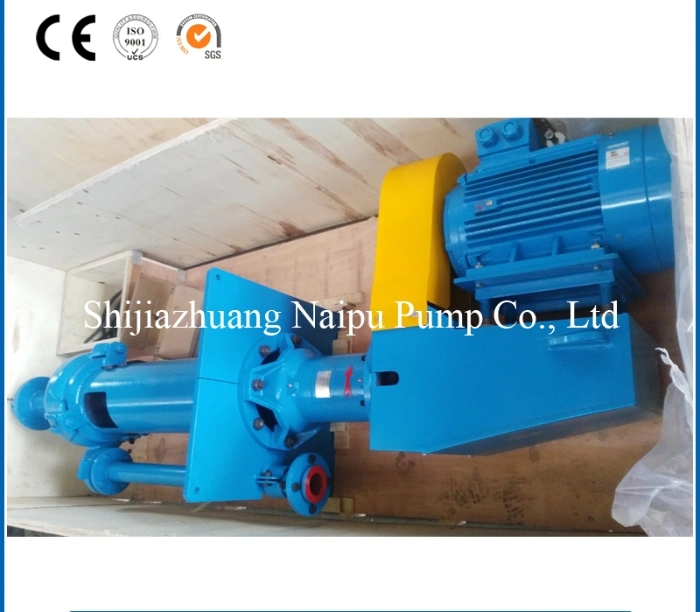 Naipu Vertical Centrifugal Sump Pump with Rubber or Metal Liner