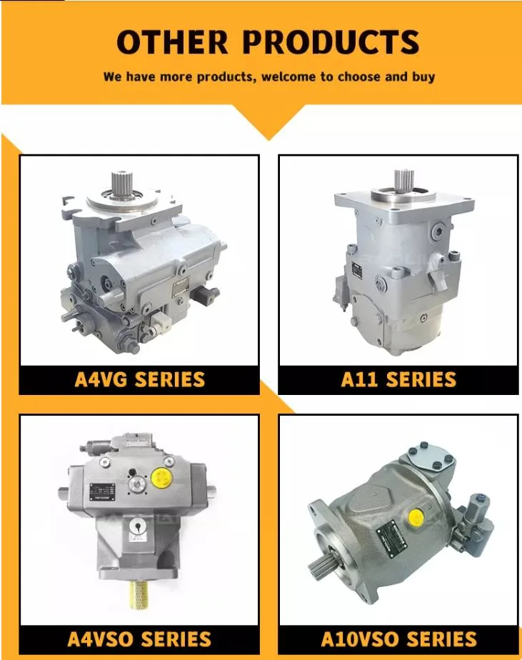 Rexroth A10vo Hydraulic Pump / OEM Piston/Grease / High Pressure Pump/Oil Water Double Gear Pump/Vane Pump/Excavator Power Steering Charge Electric Spare Parts