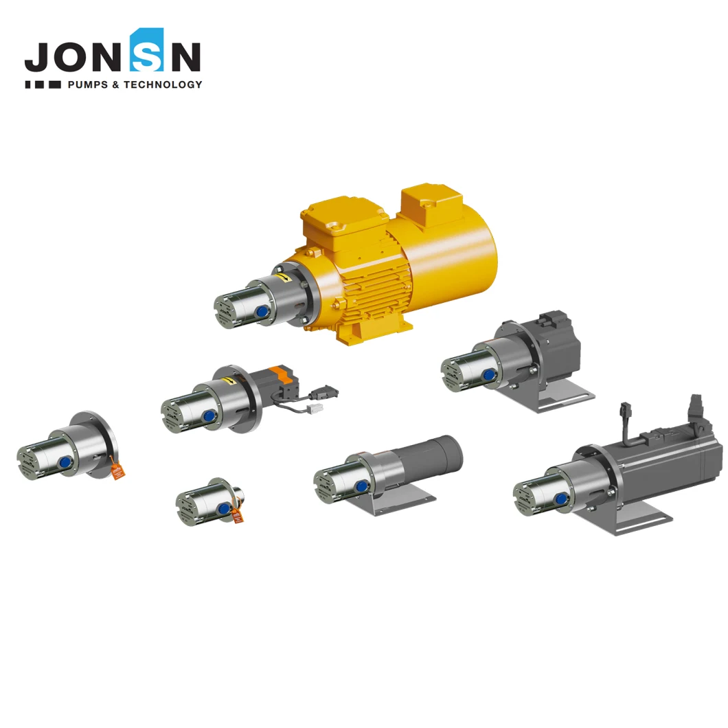 Long Service Life Stainless Steel Magnetic Drive Micro Gear Pump