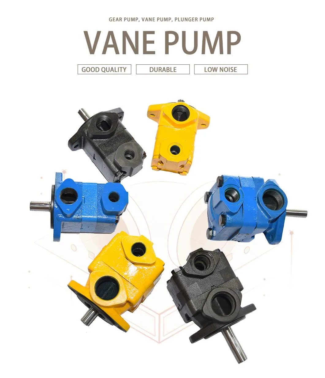High Pressure Hydraulic Gear Pump with Manual Control