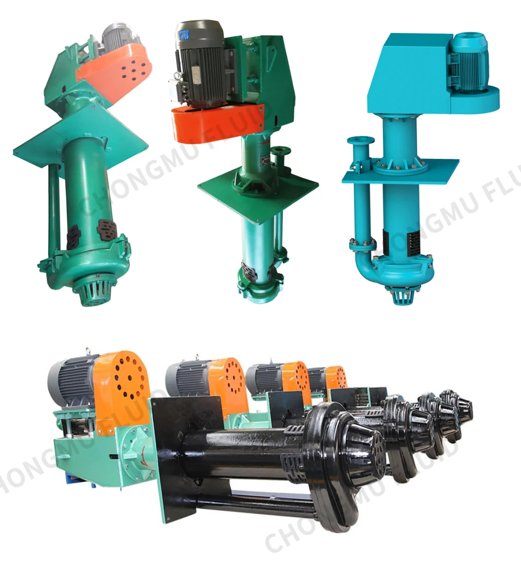 Vertical Submerged Semi-Submersible Immersion Type Centrifugal Slurry Sump Pump