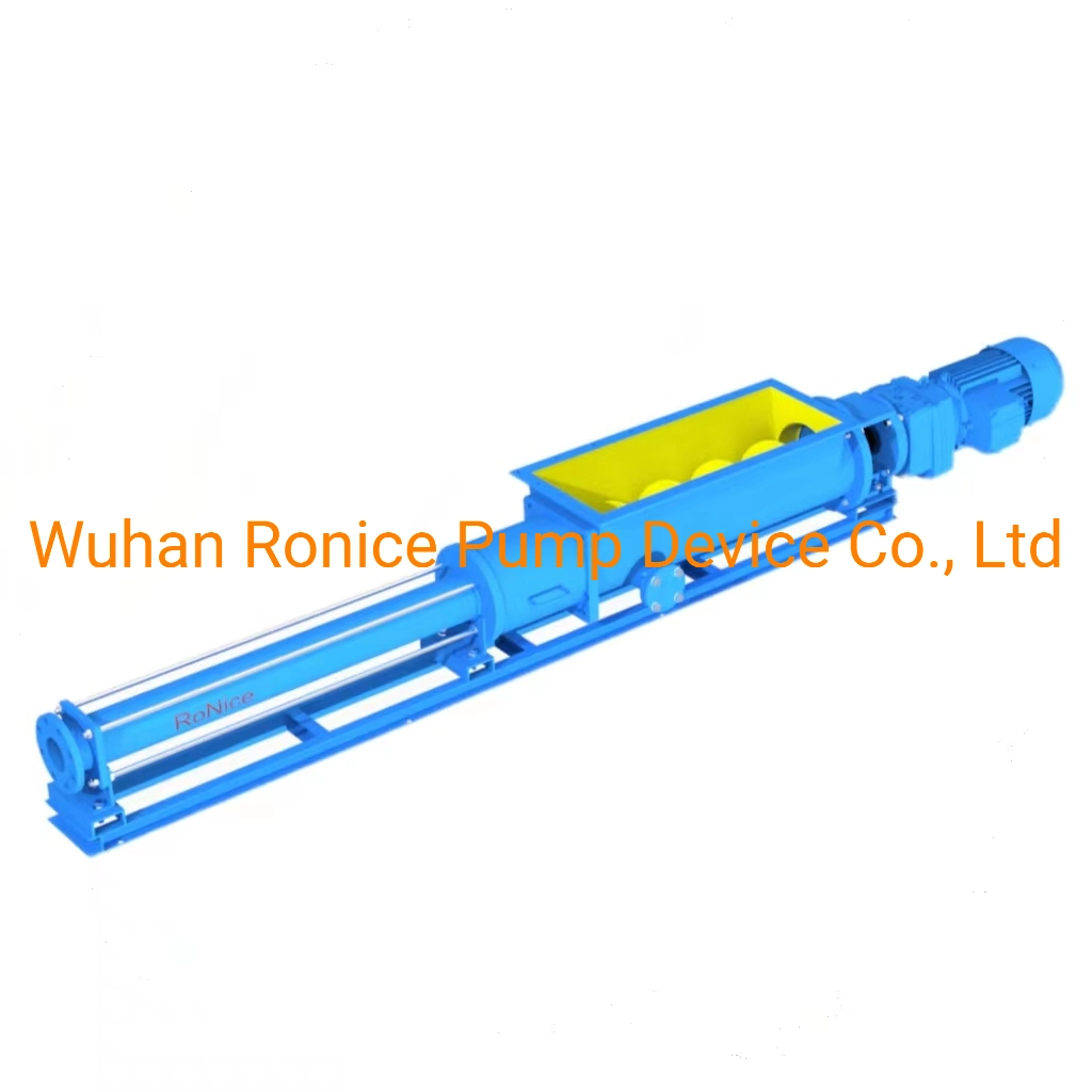 Open Hopper Single Screw Pump, The Size of The Opening Can Be Adjusted