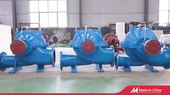 High Quality Large Flow Single Stage Double Suction Sea Water Centrifugal Pump Fire Diesel Engine Pump