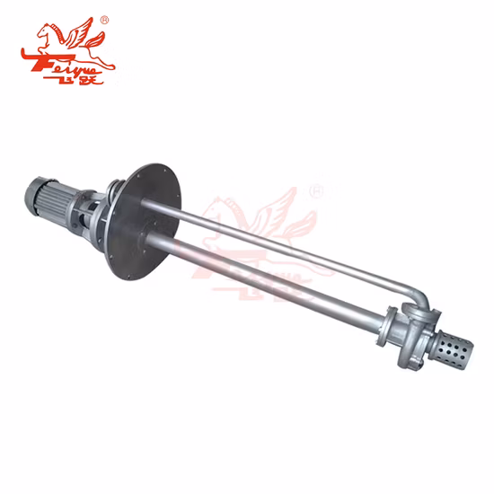Stainless Steel Vertical Semi-Submersible Immersion Centrifugal Chemical Submerged Sump Pump