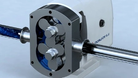 Stainless Steel Sanitary Horizontal Rotor Lobe Pump for Viscous Liquid