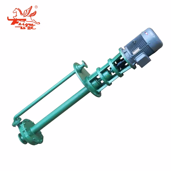 Fy Stainless Steel Vertical Semi-Submersible Immersion Centrifugal Chemical Submerged Sump Pump